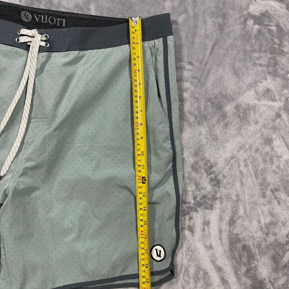 Vuori Mens Mint Green Swim Shorts Board Trunks With Drawstring Mens 38 - Picture 5 of 11